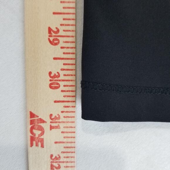 Chicos Zenergy Pants Womens 1R US 8R Black Stretch Straight Leg Zip Pockets - Picture 10 of 11